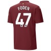 Camisola + Calções Manchester City Foden 47 Criança Equipamento 3ª 24/25